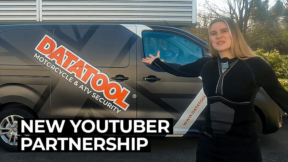 Datatool Partners With Motorcycle YouTuber