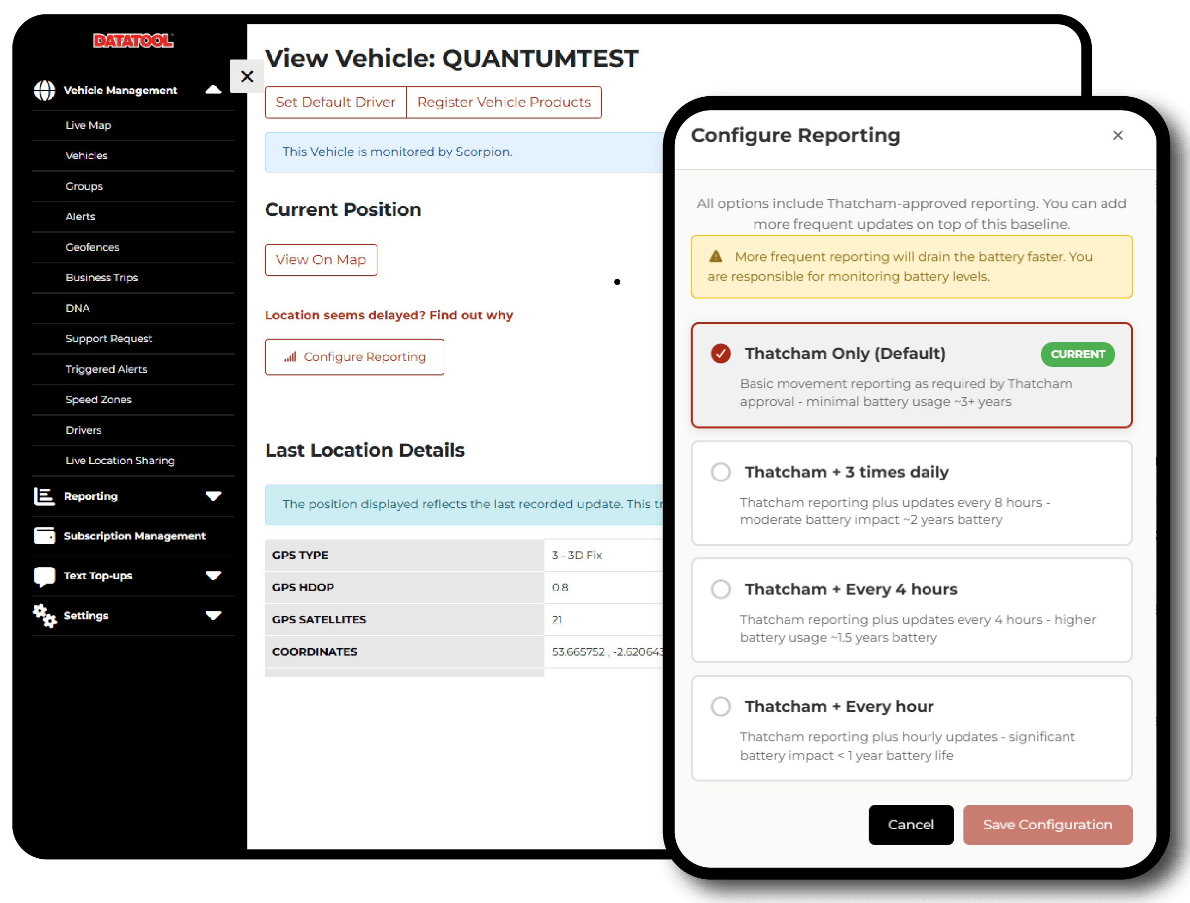 Datatool Quantum3: The Battery GPS Tracker for Motorcycles, Quads & Farm Equipment